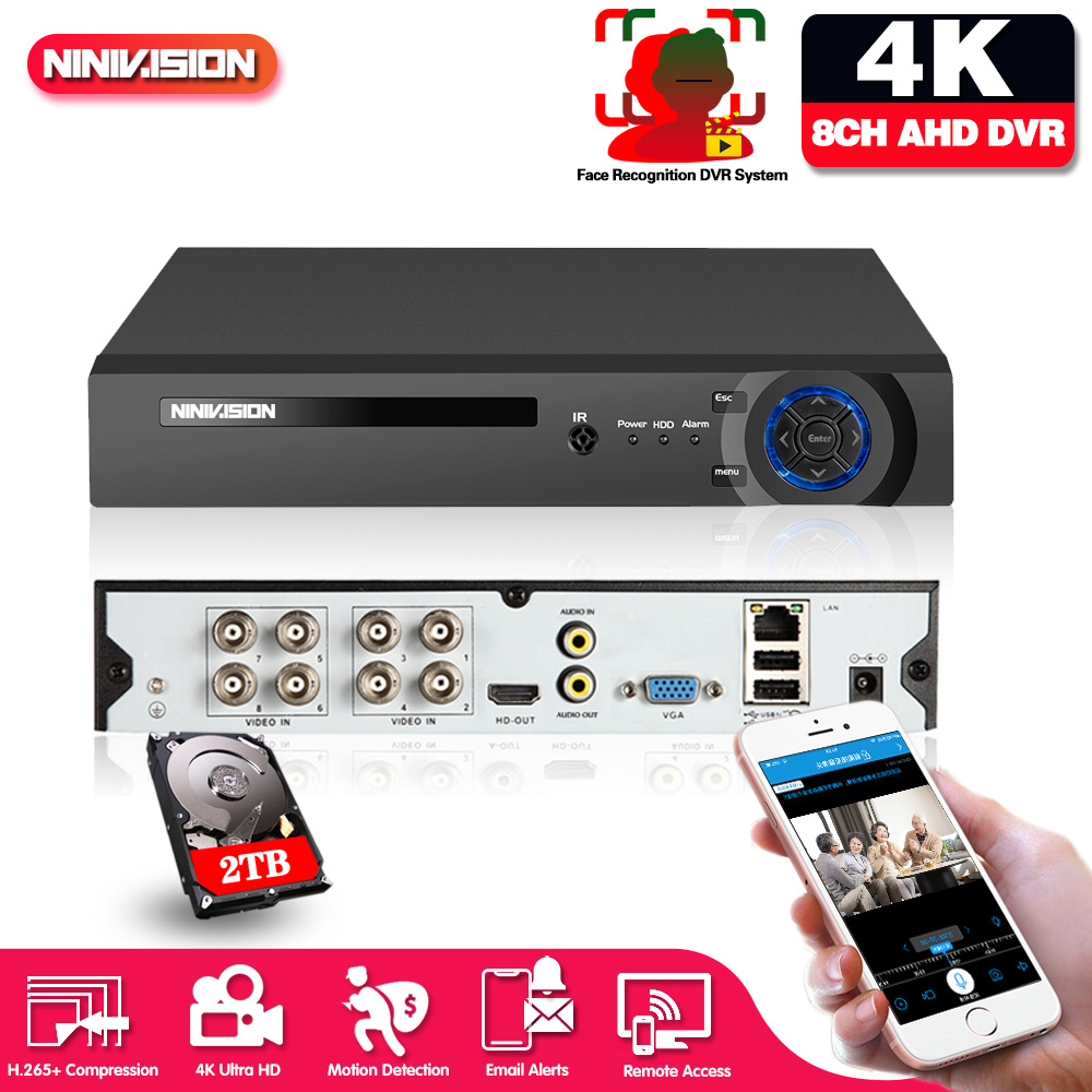 Smart Home Microsoft - DVR de Vigilância WIFI P2P com