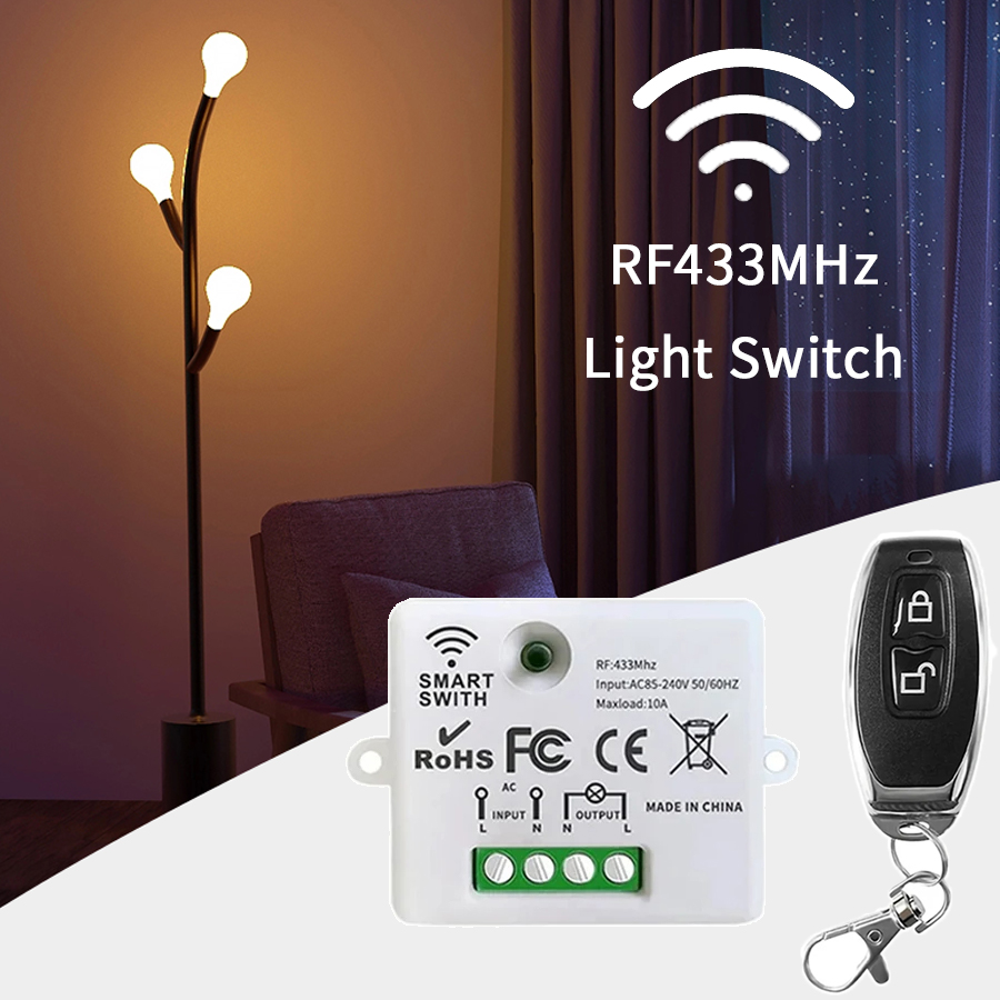 Universal Remote Smart Home - Interruptor de Controle Remoto Sem Fio