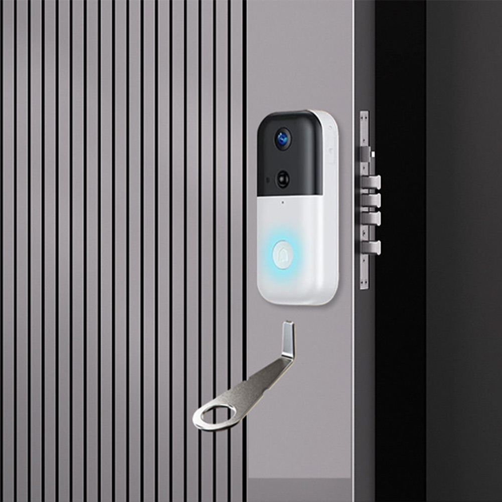 Smart Home Video - Chave de Aço Inoxidável para Campainha