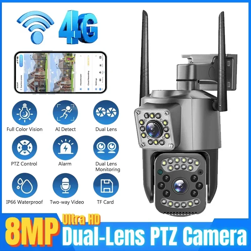 Smart Home Camera Ezviz - 8mp wifi câmera ip 4k ptz