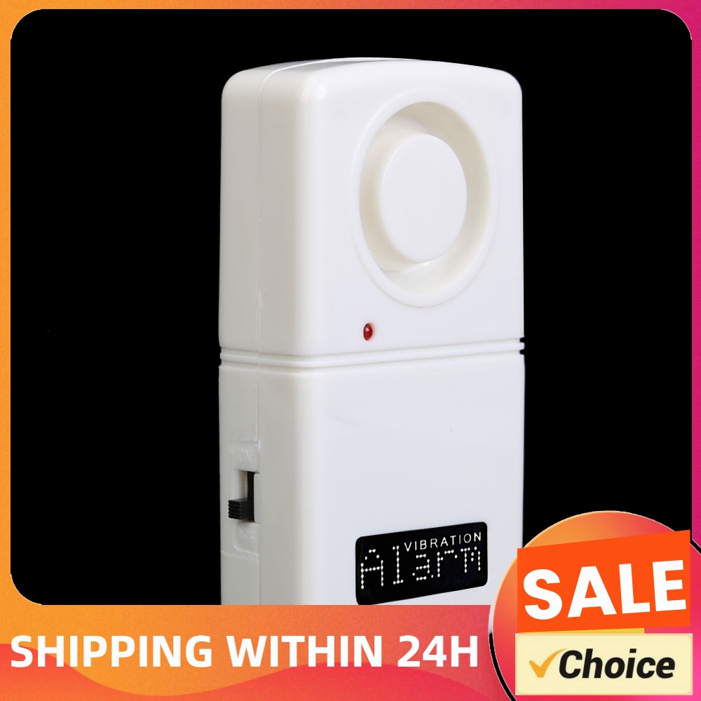 Wireless Door Sensor - Alarme de vibração 120db, alarme antirroubo,