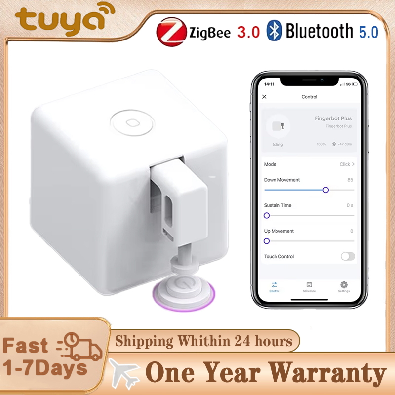 Smart Home Plus - Tuya Zigbee Bluetooth Fingerbot Plus: Robô