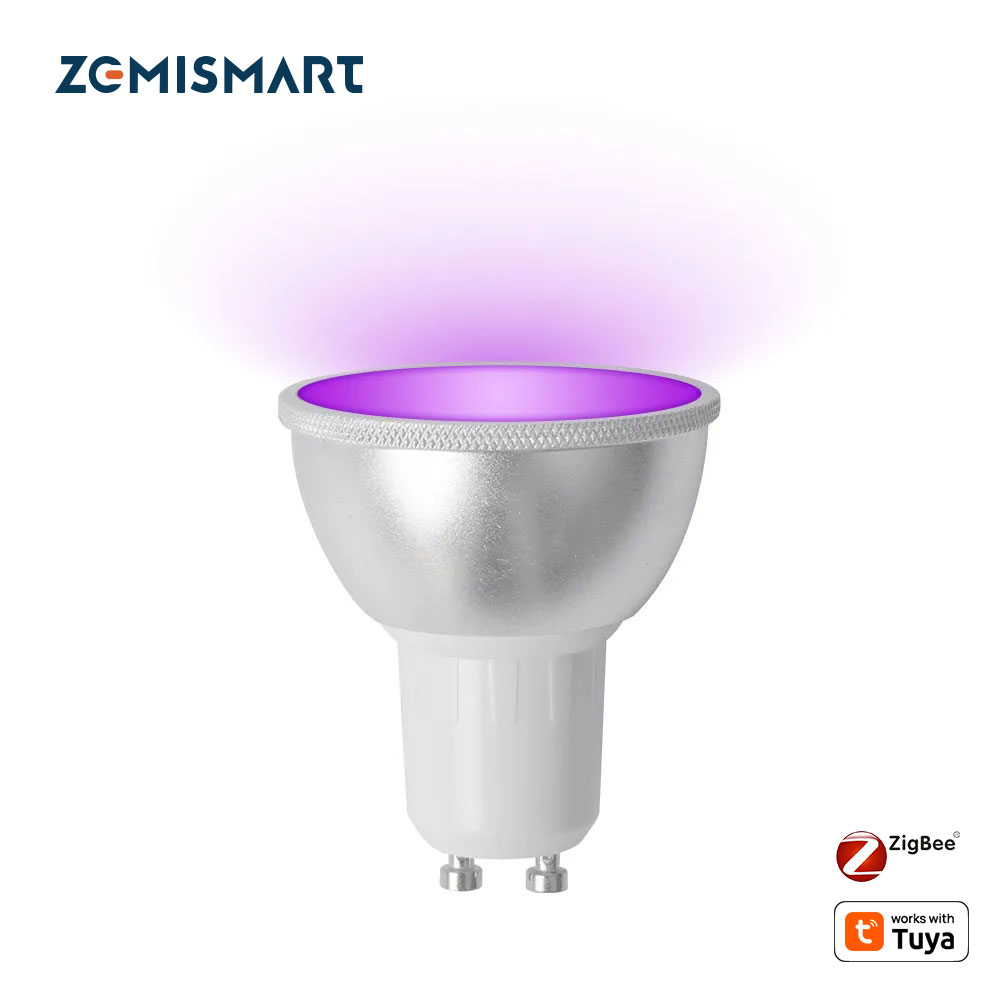 Smart Home Plus - Zemismart Zigbee GU10 Lâmpada LED inteligente