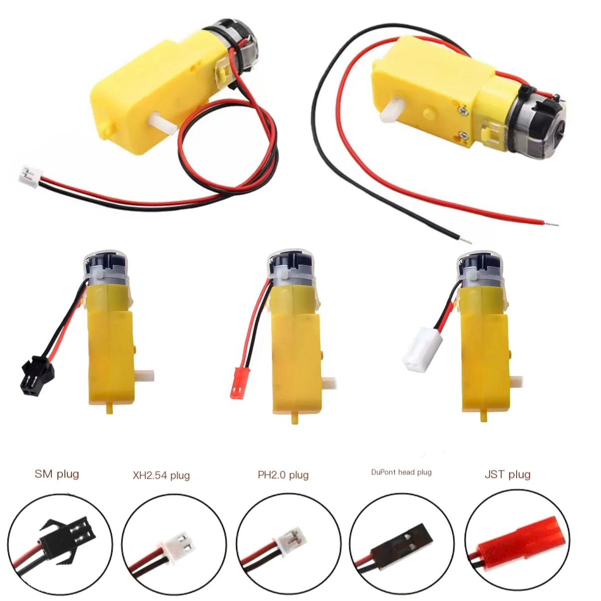 Smart Home Yellow - Motor DC TT 3V-6V para Carro