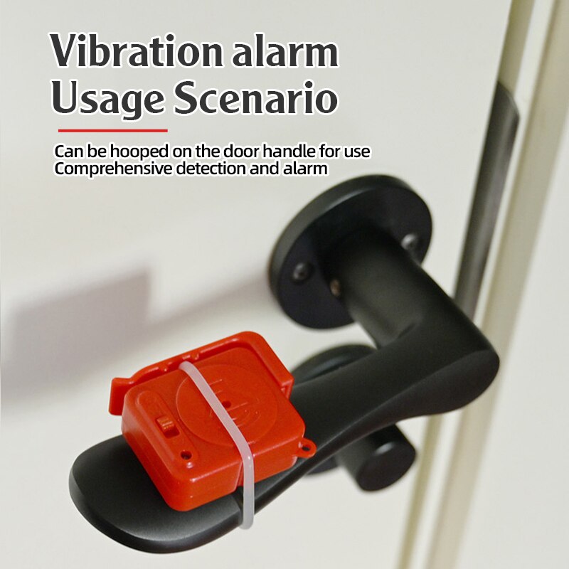 Wireless Door Sensor - Sensores de Alarme de Vibração Sem