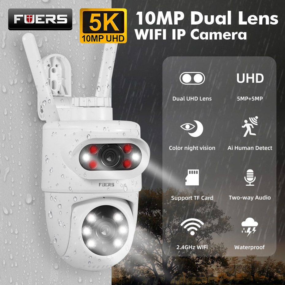 Smart Home Camera Ezviz - Fuers 5k 10mp câmera ip de
