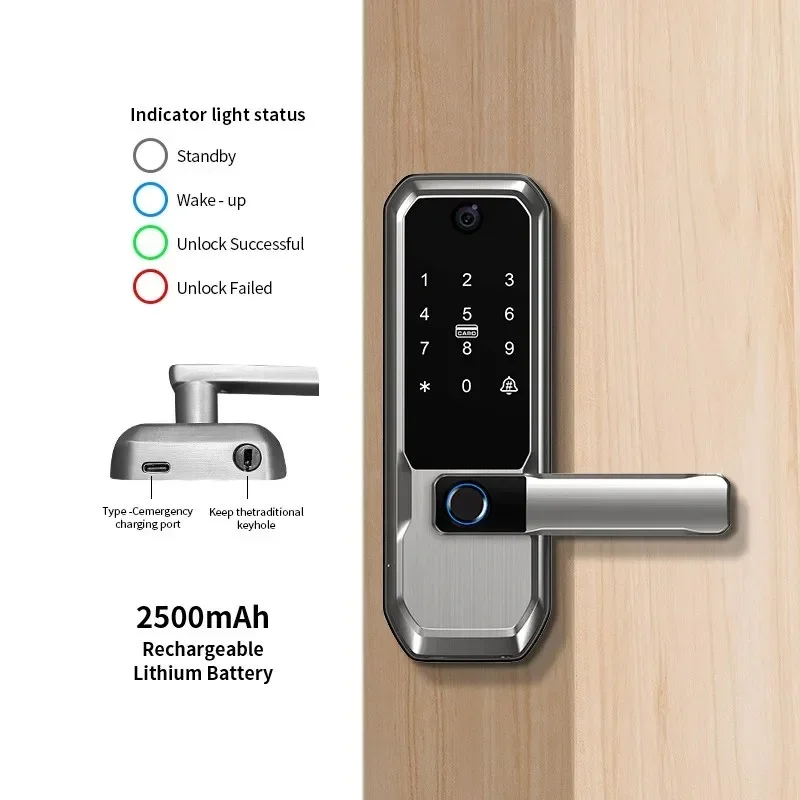 Fechadura Inteligente Tuya WiF - Smart Home Door Lock avaliação e preço