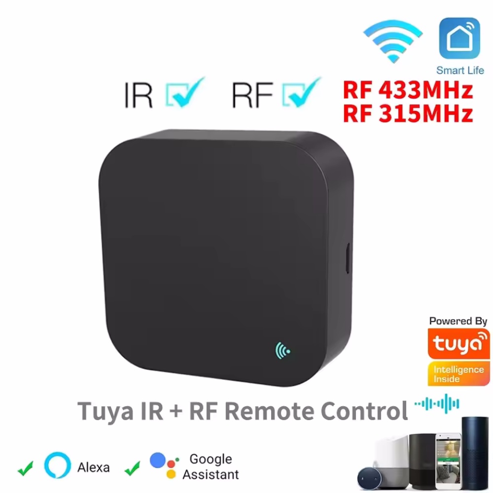 Tuya wifi rf ir controle remot - Universal Remote Smart Home avaliação e preço