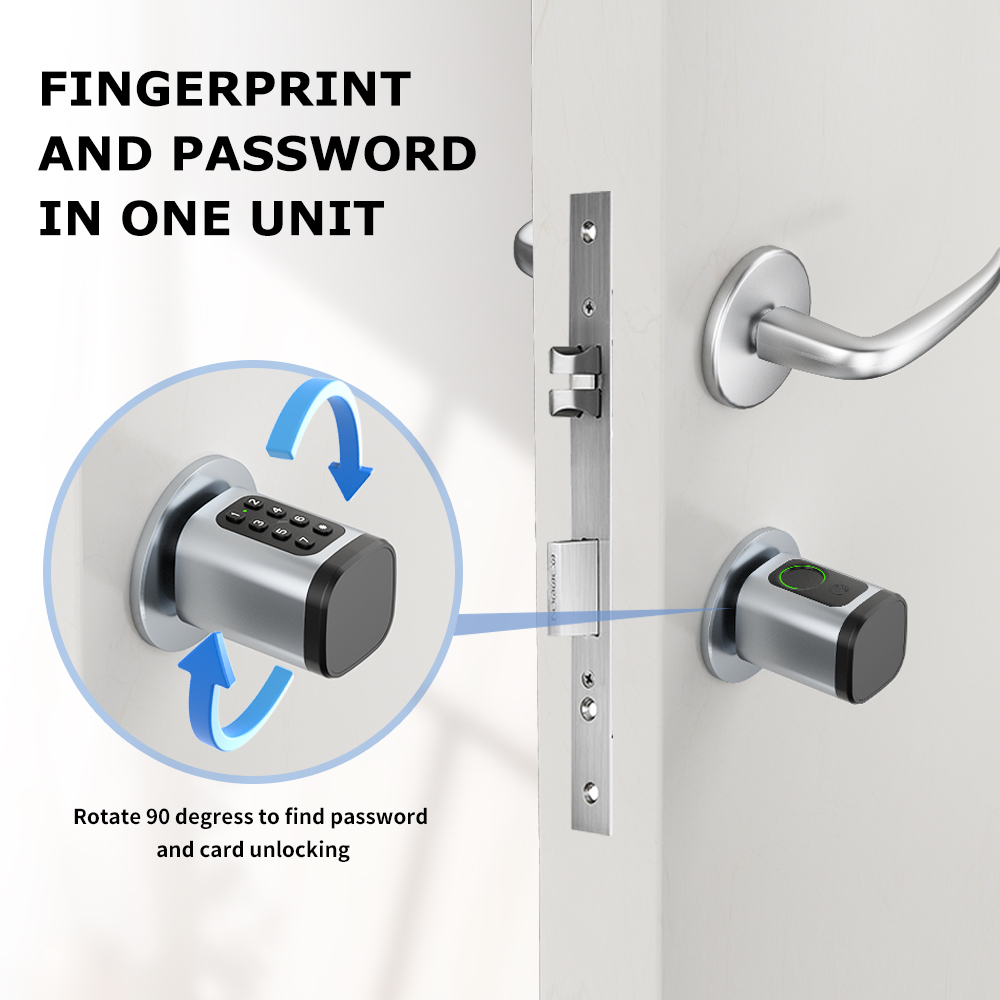 Raykube v1 tuya ble tt lock fe - Smart Home Door Lock avaliação e preço