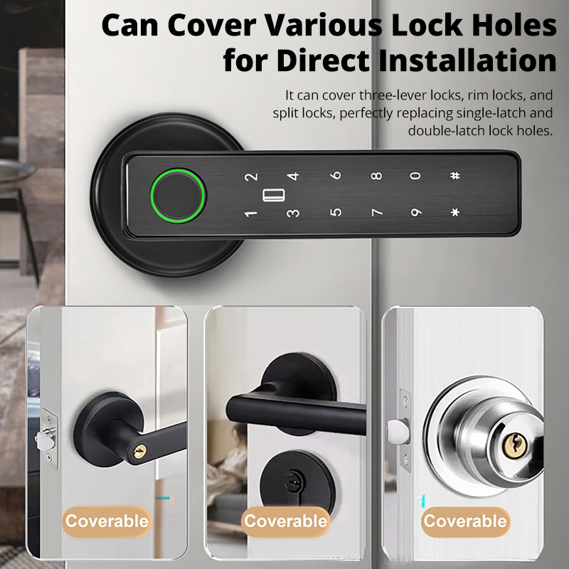 Tuya fechadura inteligente par - Smart Home Door Lock avaliação e preço