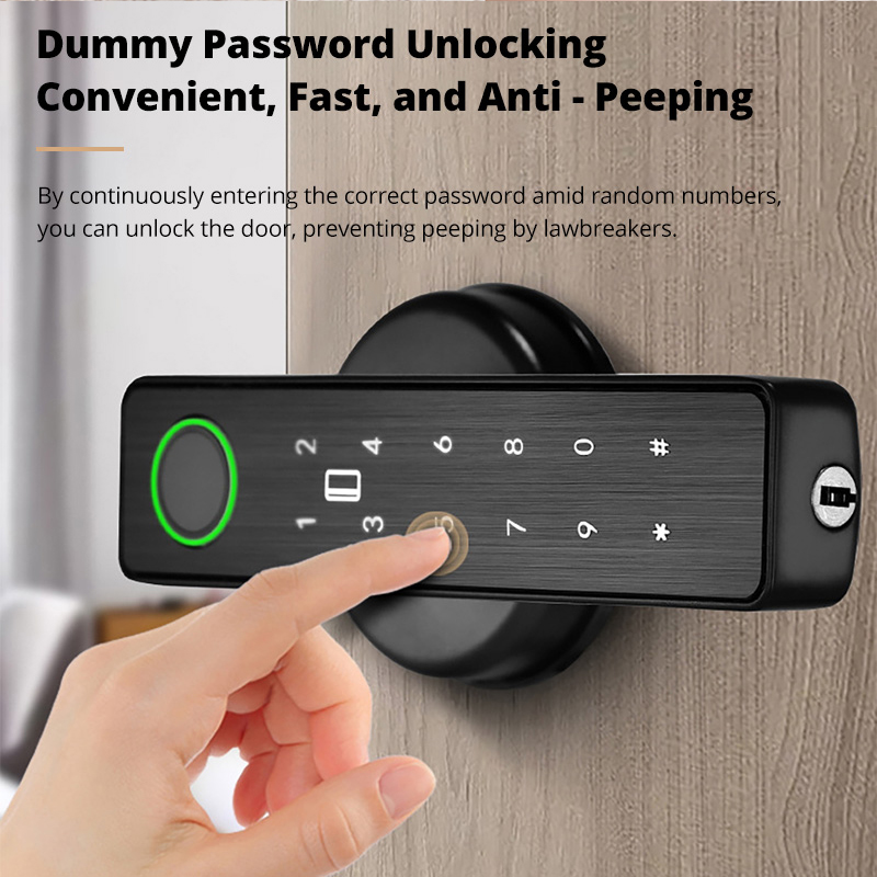 Tuya fechadura inteligente par - Smart Home Door Lock avaliação e preço