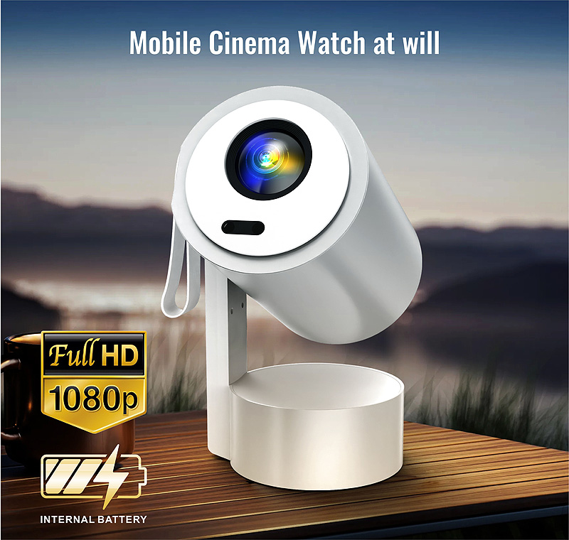 Projetor Inteligente Mini 4K A - Smart Home Video avaliação e preço