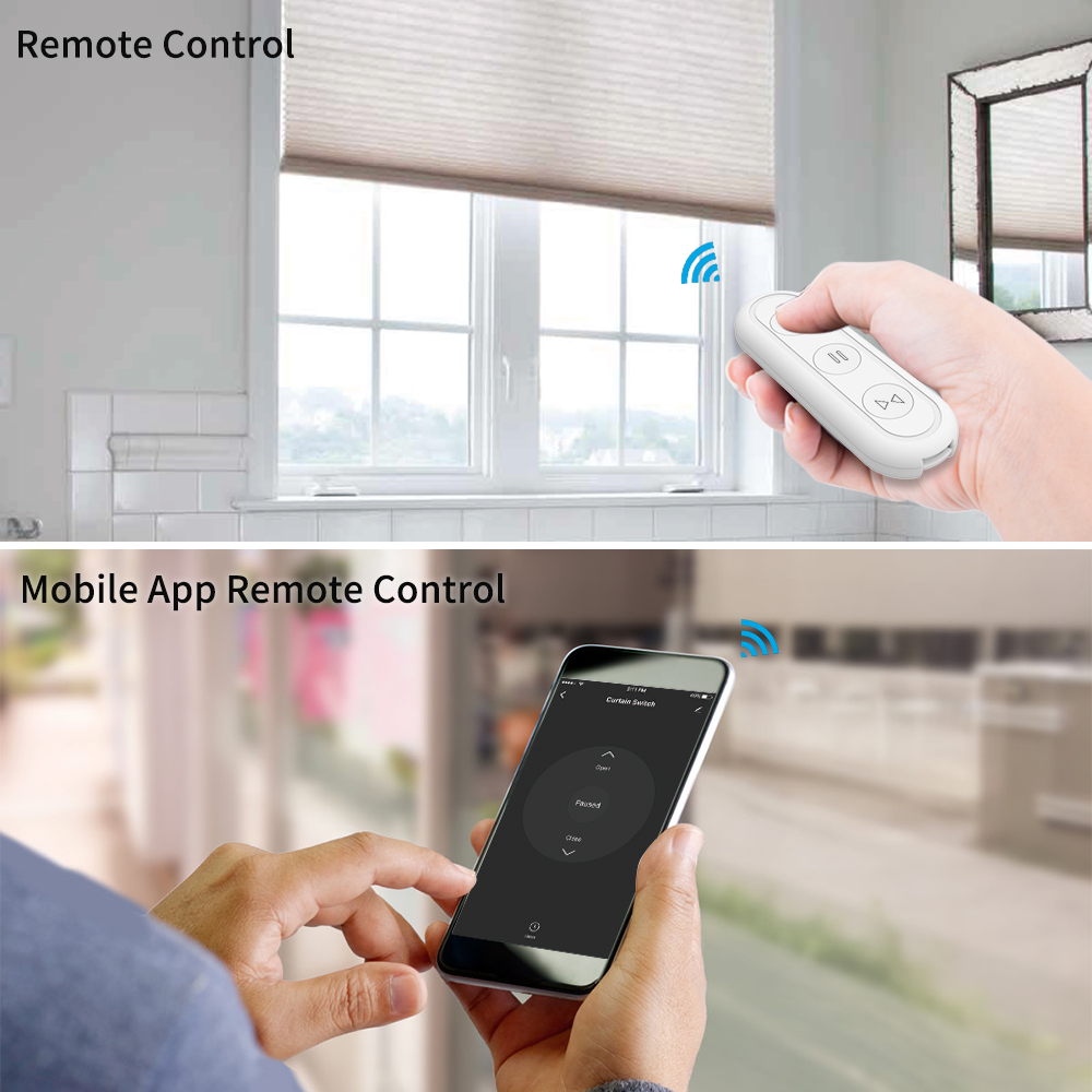 Tuya vida inteligente cortina  - Universal Remote Smart Home avaliação e preço