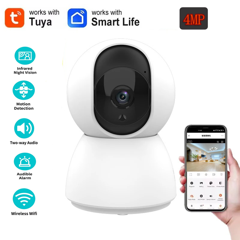 Câmera HD WiFi 4MP Taya, ideal - Smart Home Video avaliação e preço