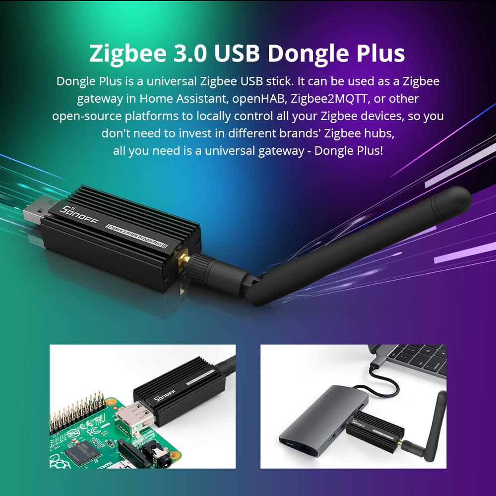 SONOFF Zigbee 3.0 USB Dongle P - Smart Home Plus avaliação e preço