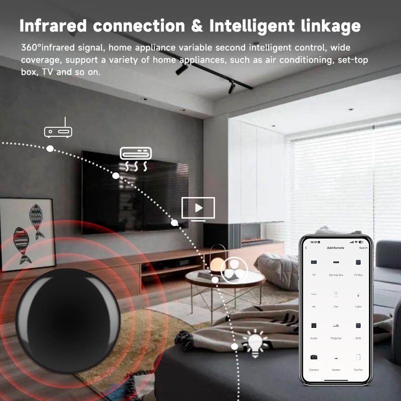 Tuya zigbee universal ir contr - Universal Remote Smart Home avaliação e preço