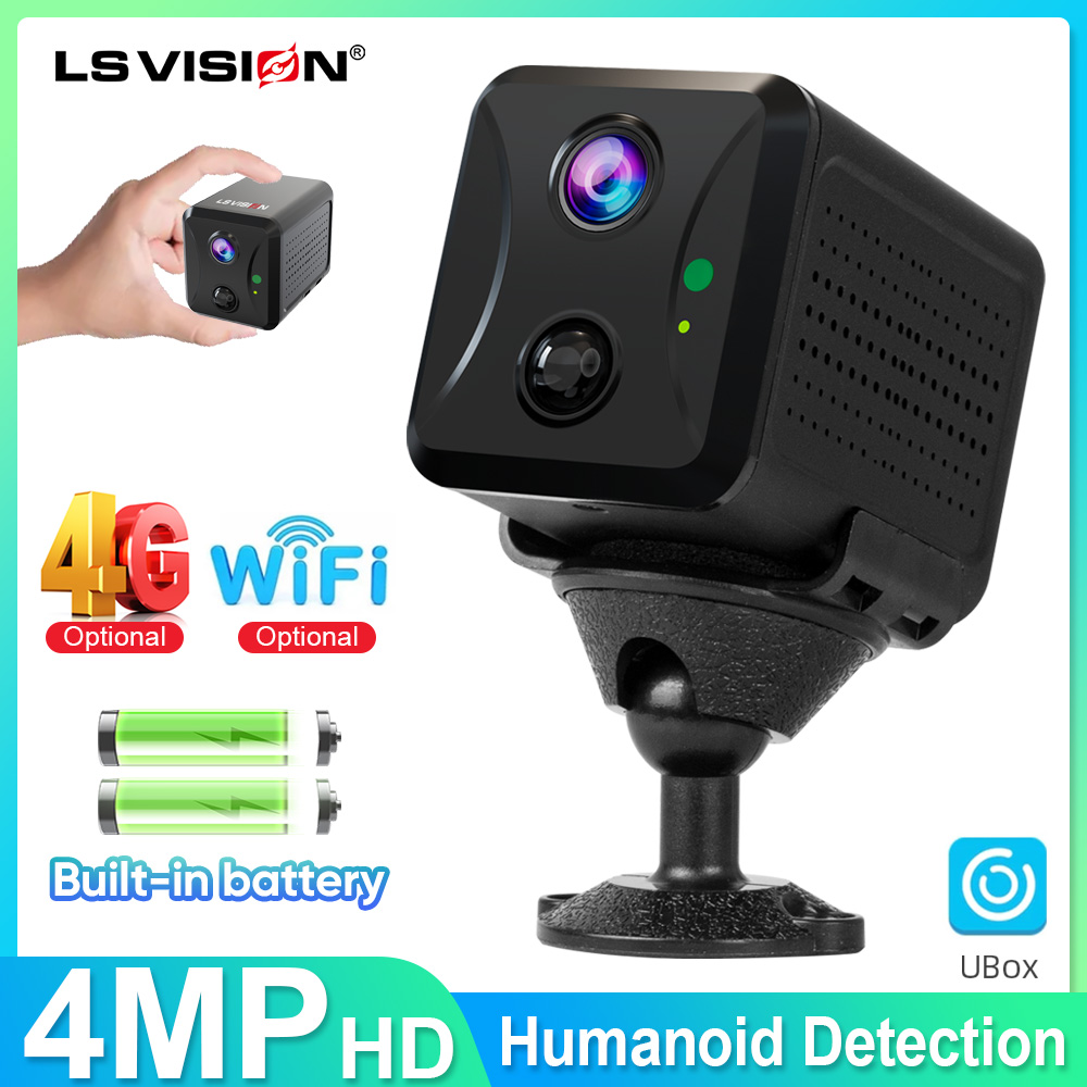 LS VISION Mini Câmera 4G Sim C - Smart Home Camera Ezviz avaliação e preço