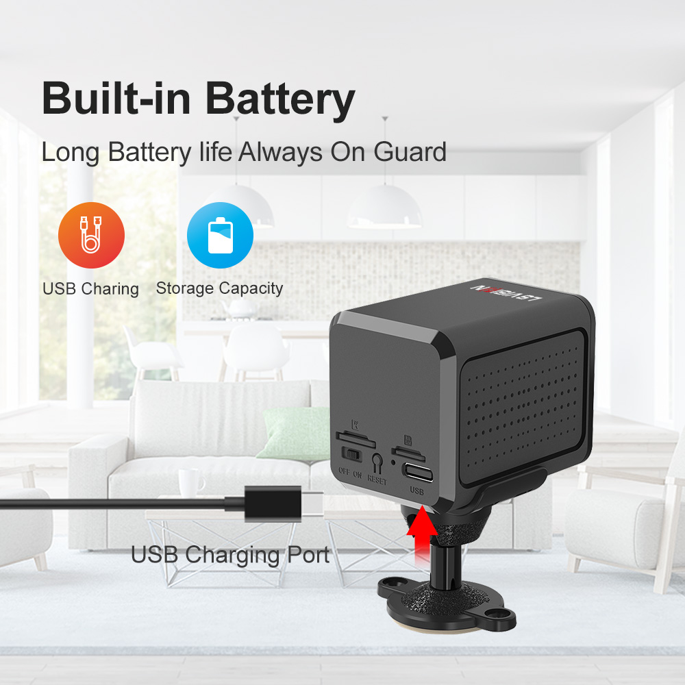 LS VISION Mini Câmera 4G Sim C - Smart Home Camera Ezviz avaliação e preço