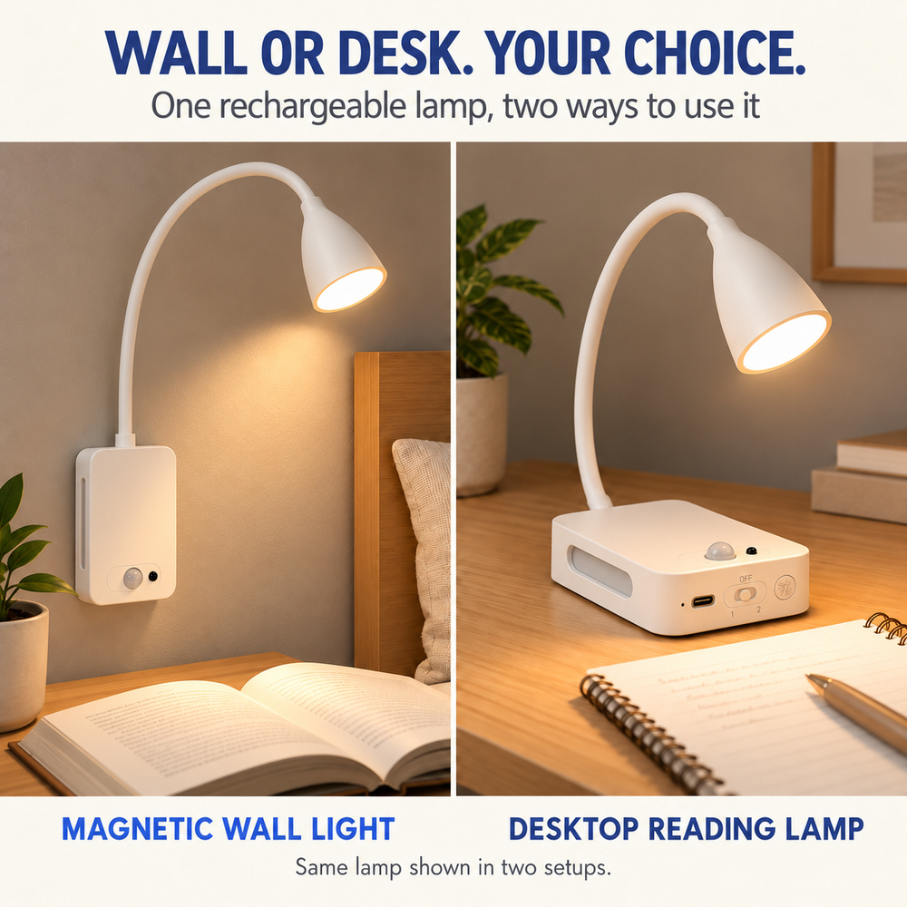 Luminária de leitura LED magné - Temperature Sensor avaliação e preço