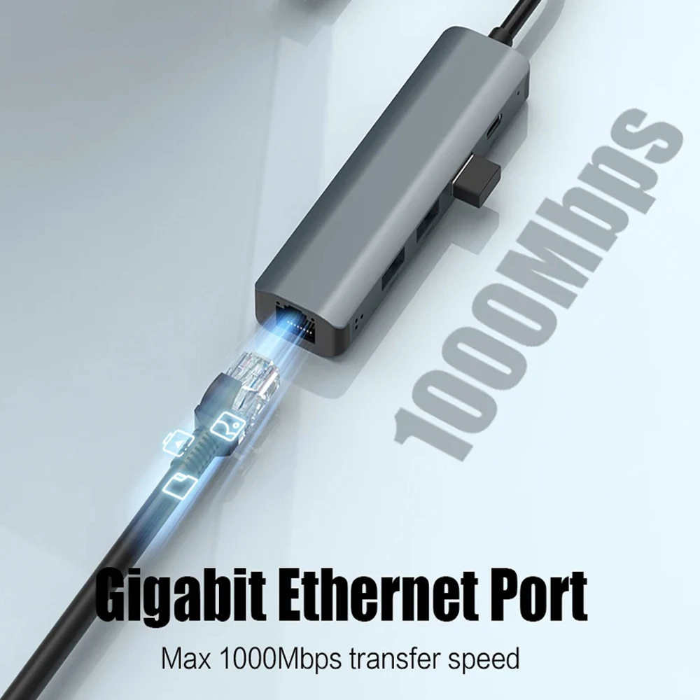 Hub USB-C 5 em 2 com Ethernet  - Smart Home Hub 2 avaliação e preço