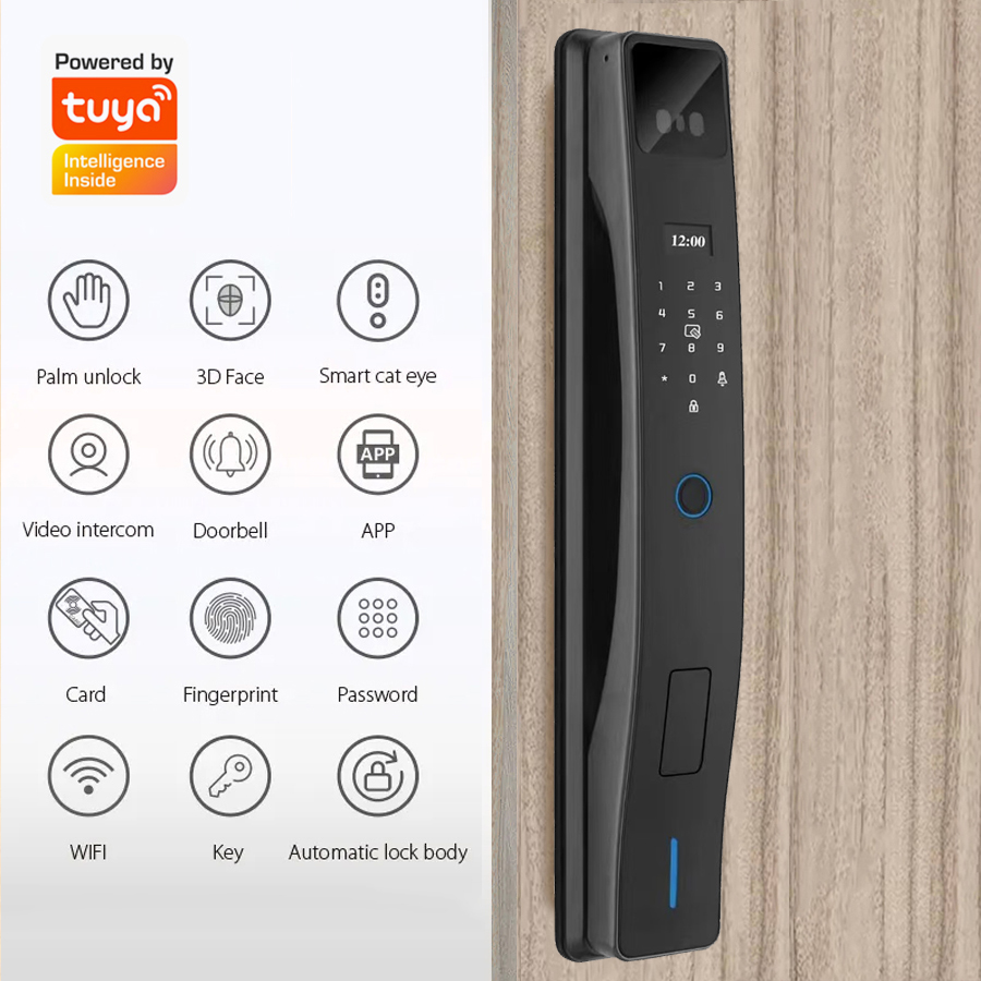 Fechadura eletrônica inteligen - Smart Home Door Lock avaliação e preço