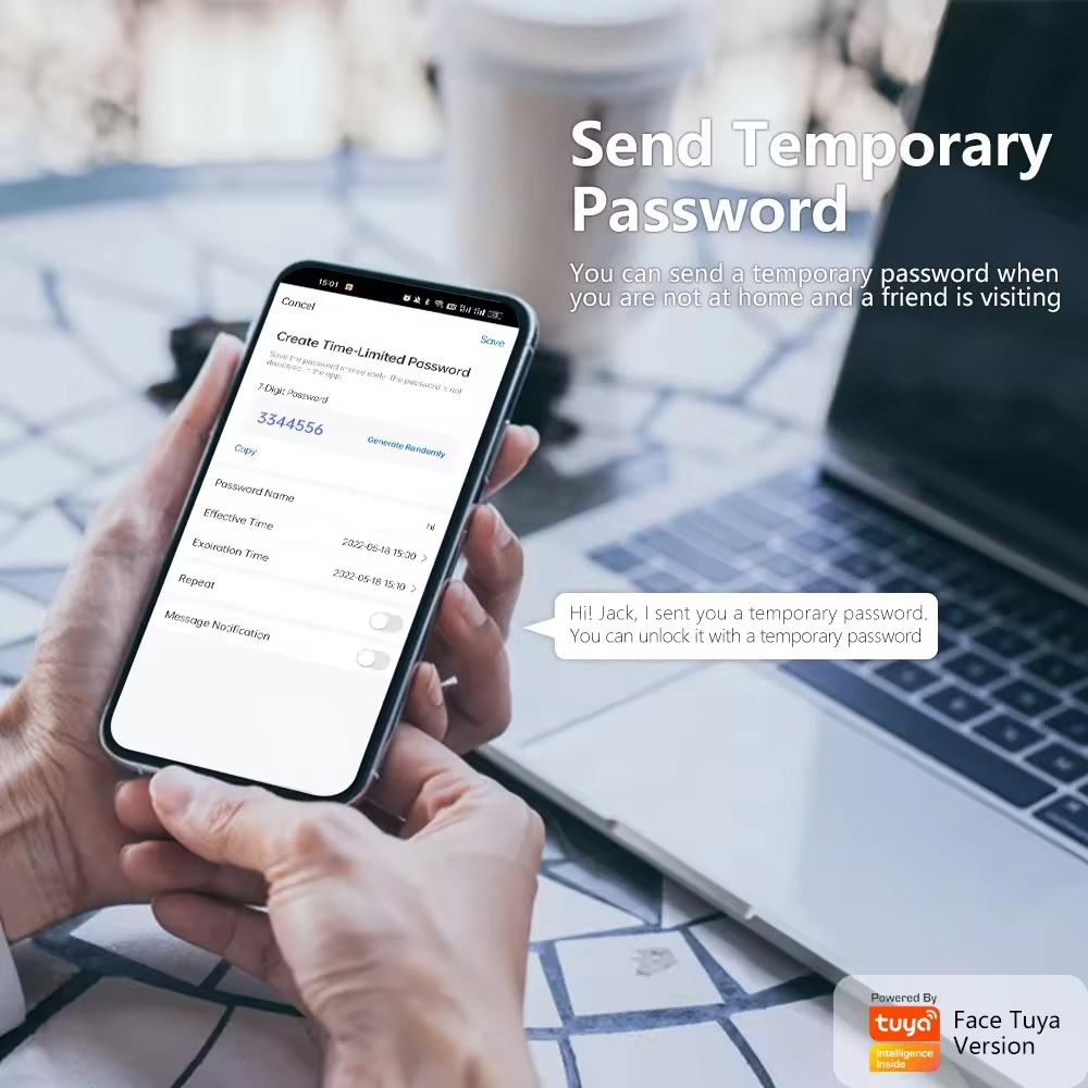 Fechadura eletrônica inteligen - Smart Home Door Lock avaliação e preço