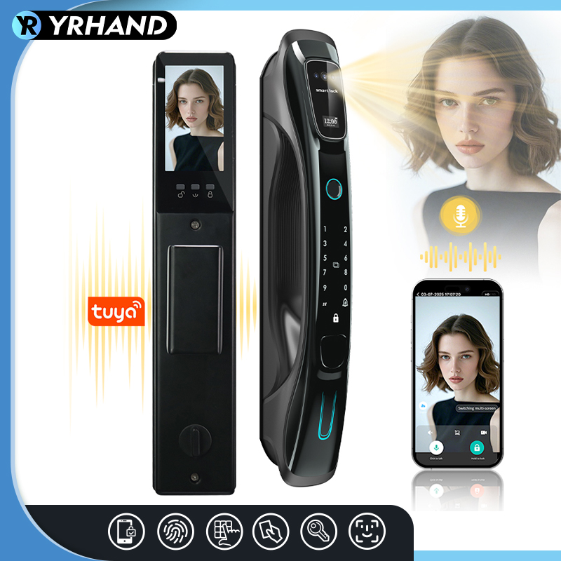 Fechadura inteligente com reco - Smart Home Door Lock avaliação e preço