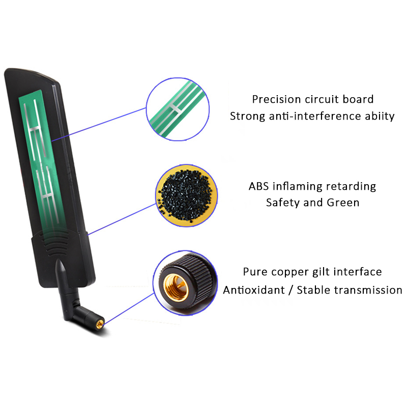 Antena de Borracha 5G de Alto  - Smart Home Yellow avaliação e preço
