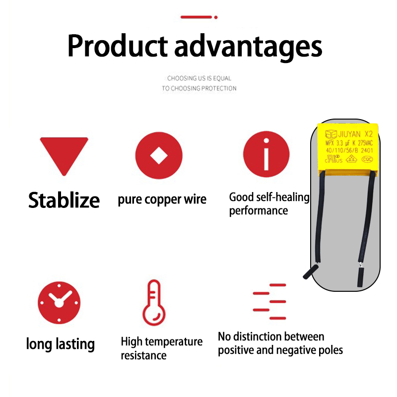 2.2uf x2 capacitor de seguranç - Smart Home Yellow avaliação e preço